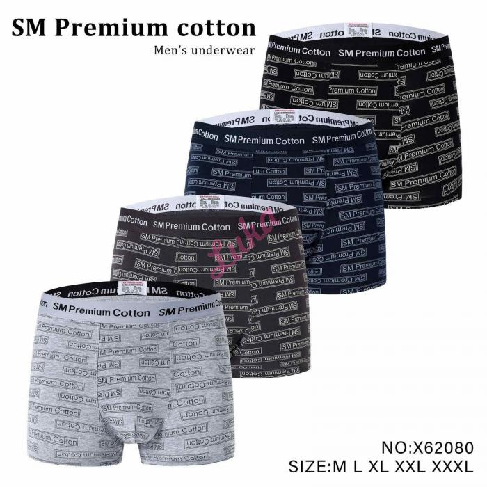 Bokserki męskie SM Premium cotton NO-X62034