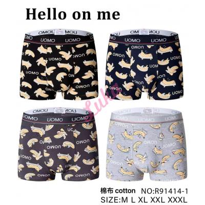 Bokserki męskie Hello on me NO-R91372