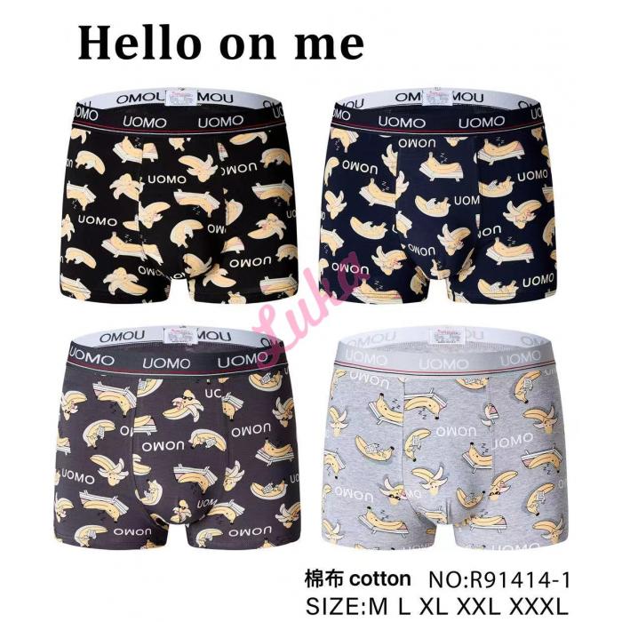 Bokserki męskie Hello on me NO-R91372