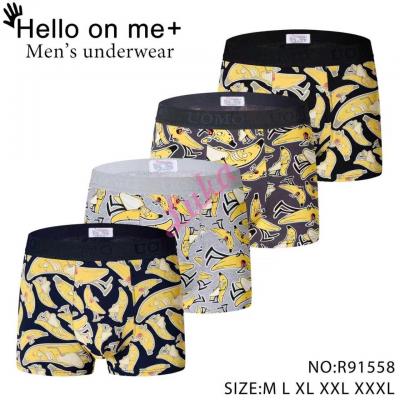 Bokserki męskie Hello on me NO-R91414-1