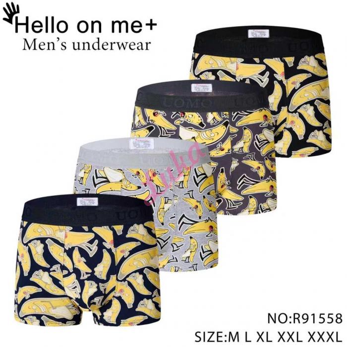 Bokserki męskie Hello on me NO-R91414-1