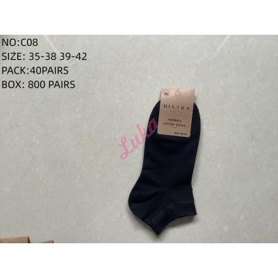 Women's Low Cut Socks Bixtra C07