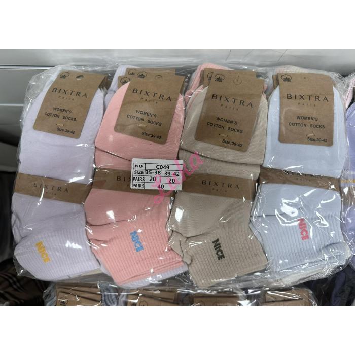Women's Low Cut Socks Bixtra C048