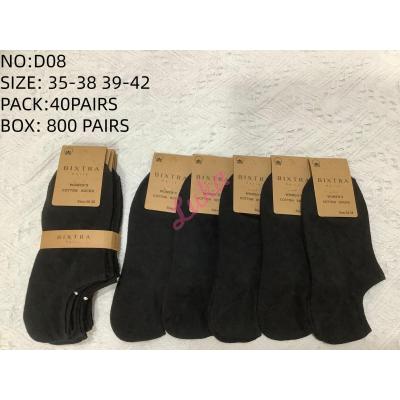 Women's Low Cut Socks Bixtra D08