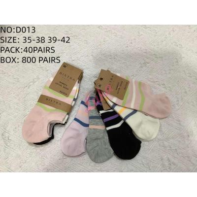 Women's Low Cut Socks Bixtra D013
