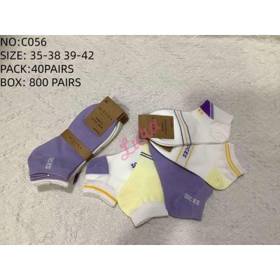 Women's Low Cut Socks Bixtra C056