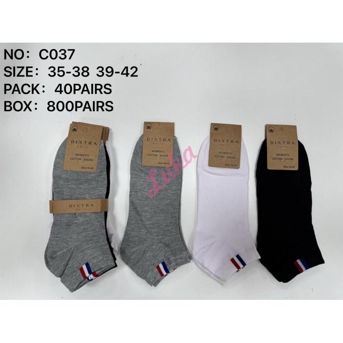 Women's Low Cut Socks Bixtra C037