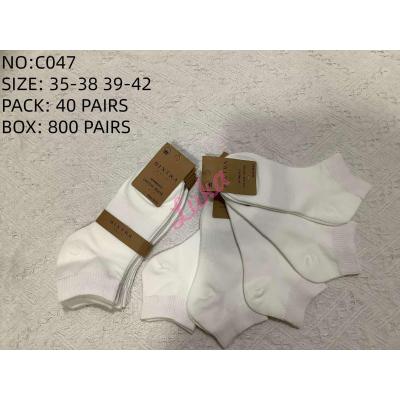 Women's Low Cut Socks Bixtra C047