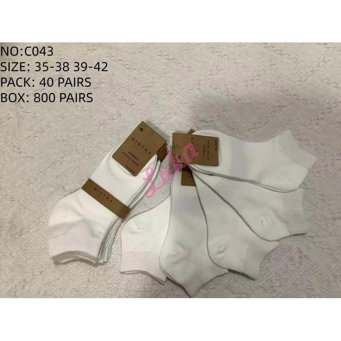 Women's Low Cut Socks Bixtra C043
