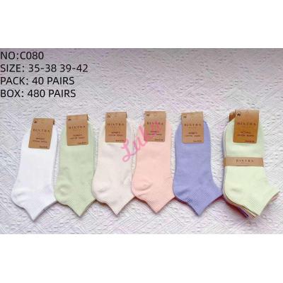 Women's Low Cut Socks Bixtra C080