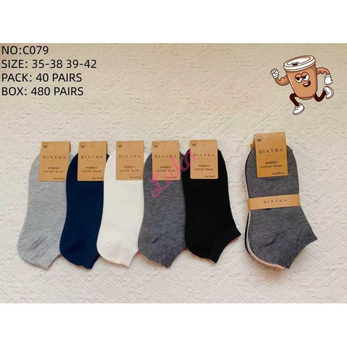 Women's Low Cut Socks Bixtra C079