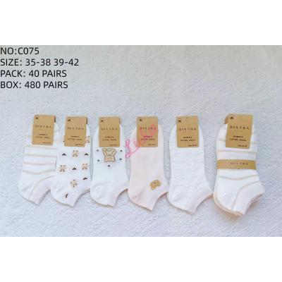 Women's Low Cut Socks Bixtra C075