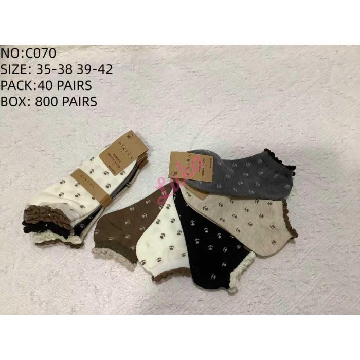 Women's Low Cut Socks Bixtra C070