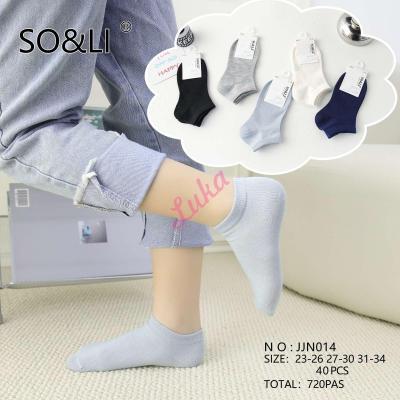 Kid's low cut socks SO&LI JJN-016