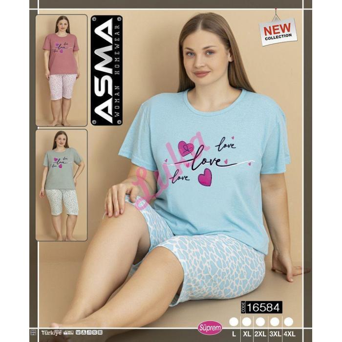 Women's turkish pajamas ASMA 16556