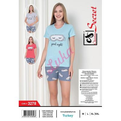 Piżama damska turecka Christina Secret NO-3278