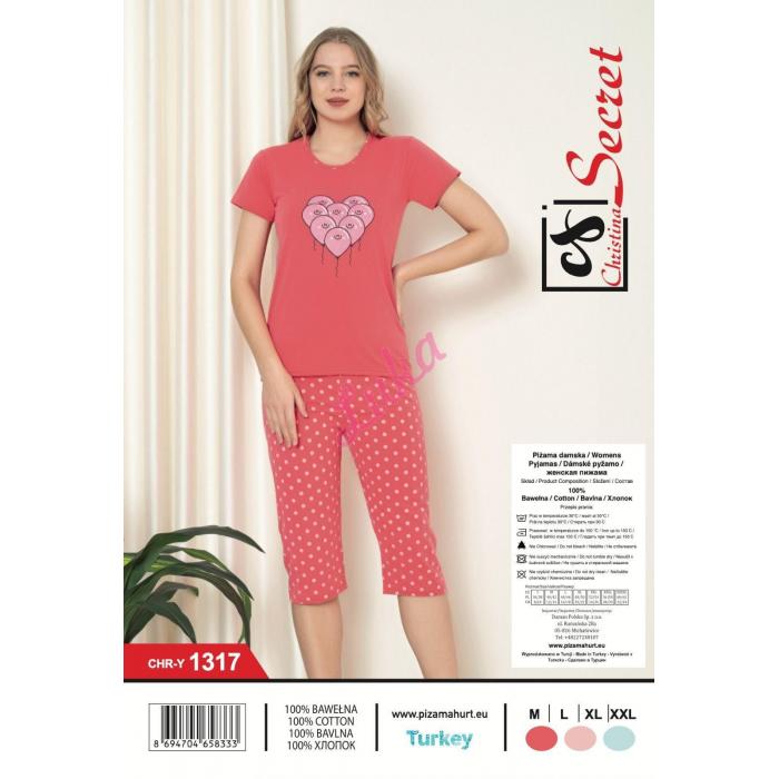 Women's turkish pajamas Christina Secret NO-3278