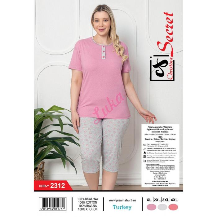 Women's turkish pajamas Christina Secret NO-4272