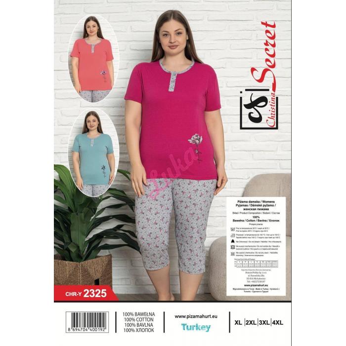 Piżama damska turecka Christina Secret NO-2321