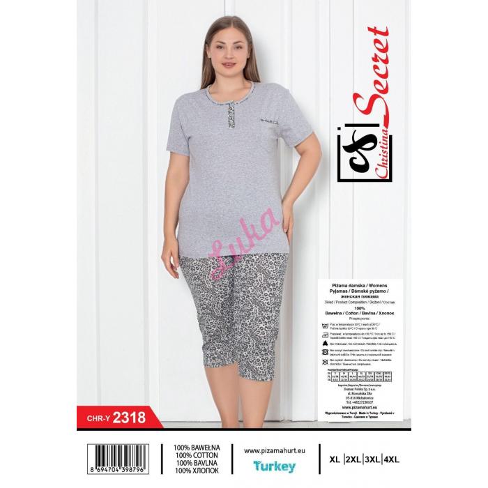 Piżama damska turecka Christina Secret NO-2286