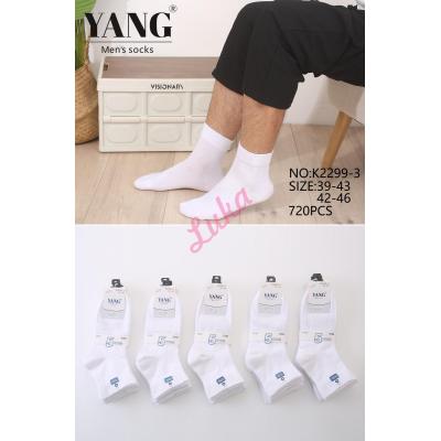 Men's socks Yang Oemen K2299-3