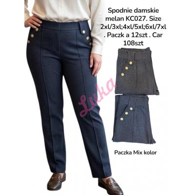 Spodnie damskie D&A KC027