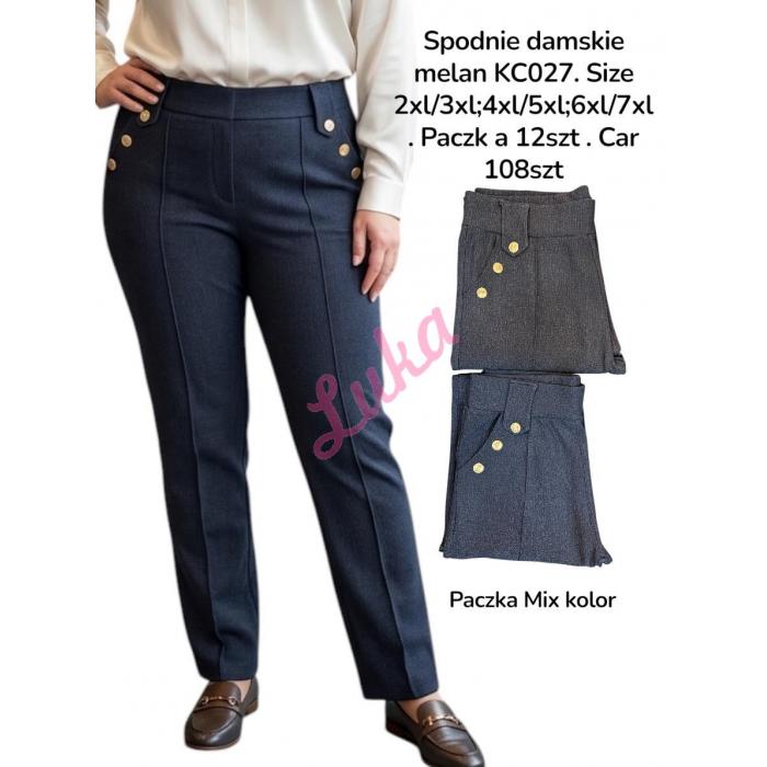 Spodnie damskie D&A KC015