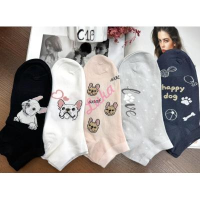 Women's low cut socks C18-DN24-361