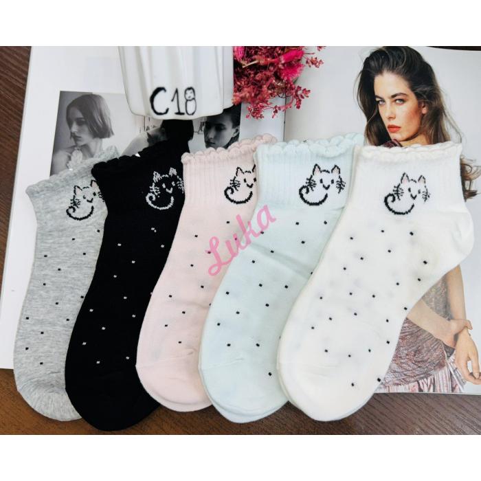 Women's low cut socks C18-DN24-362