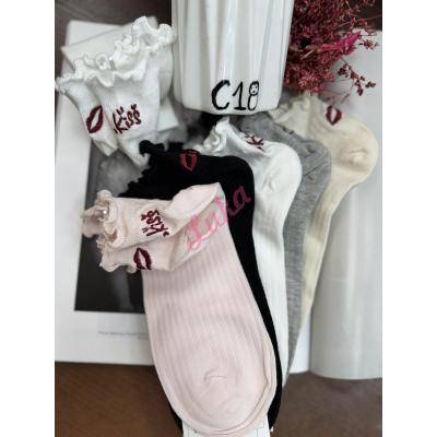 Women's low cut socks C18-DN24-363