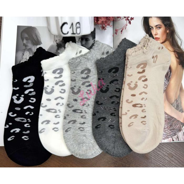 Women's low cut socks C18-DN24-364