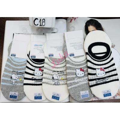 Women's low cut socks C18-DN24-375