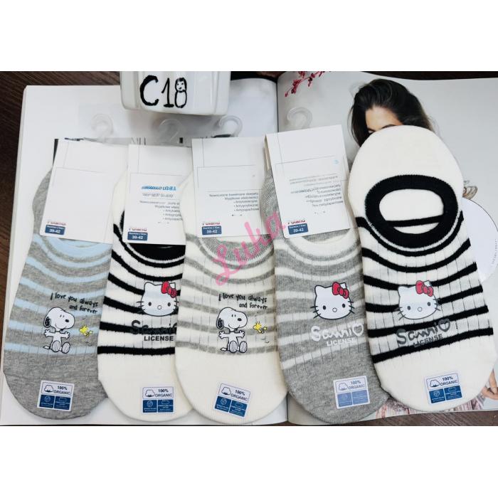 Women's low cut socks C18-DN24-374
