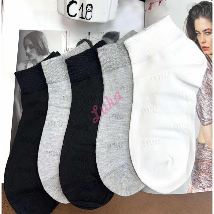 Women's low cut socks C18-DN24-380