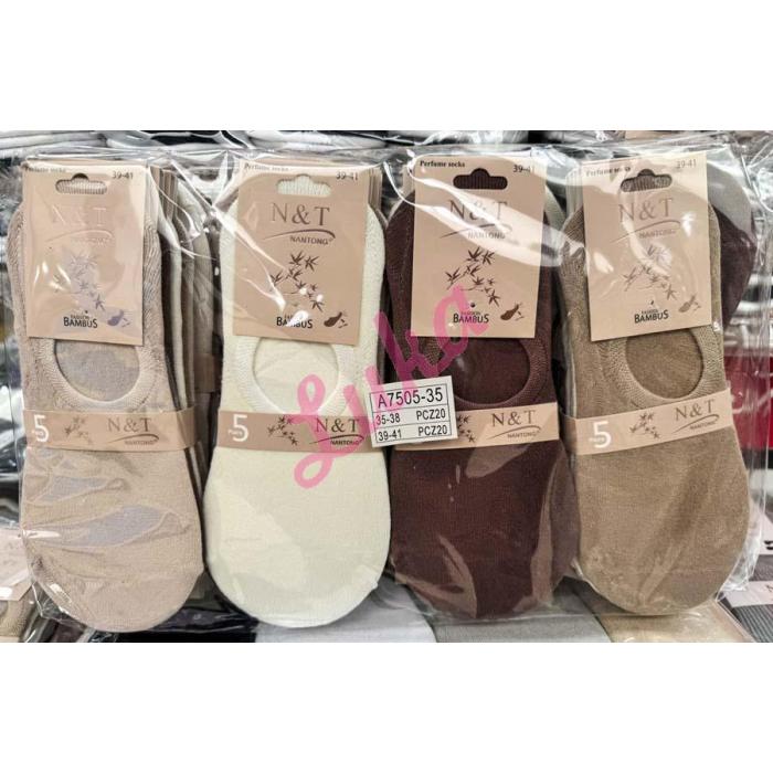 Women's bamboo low cut socks Nantong ZH7505-7