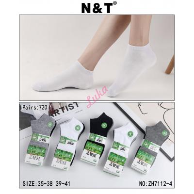 Women's bamboo low cut socks Nantong a7112-4