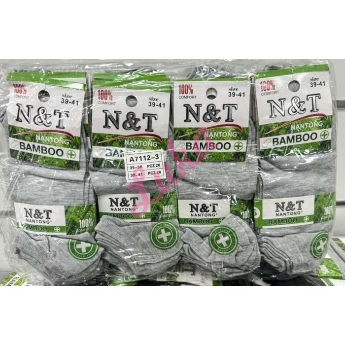 Women's bamboo low cut socks Nantong A7112-2
