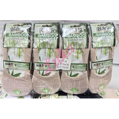 Baletki damskie bambusowe Nan Tong A7311-33