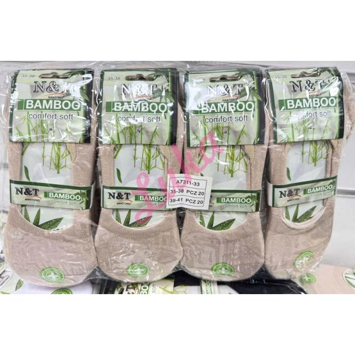 Baletki damskie bambusowe Nan Tong A7311-4