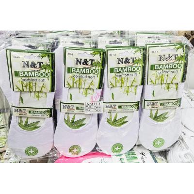 Baletki damskie bambusowe Nan Tong A7311-1