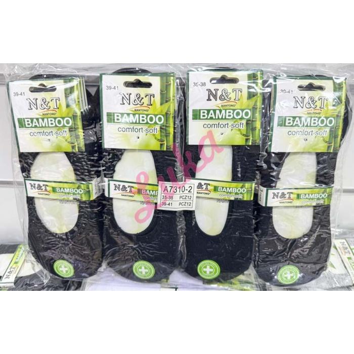 Baletki damskie bambusowe Nan Tong A7310-1