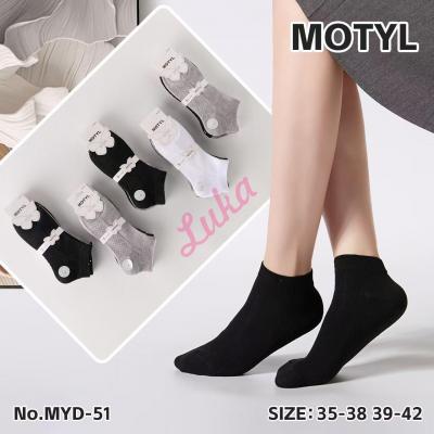 Women's low cut socks Motyl MYD-32