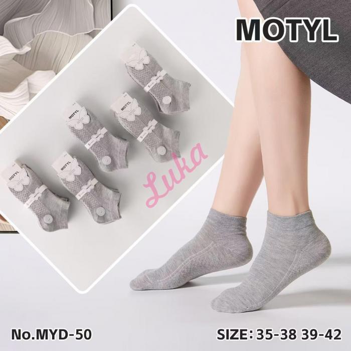 Women's low cut socks Motyl MYD-48