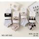 Women's low cut socks Motyl A-048