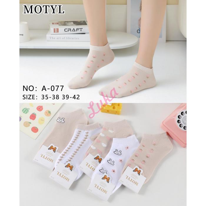 Stopki damskie Motyl A-042