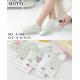 Women's low cut socks Motyl A-077