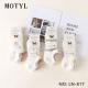 Women's low cut socks Motyl LN-815