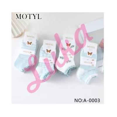 Stopki damskie Motyl A-0003