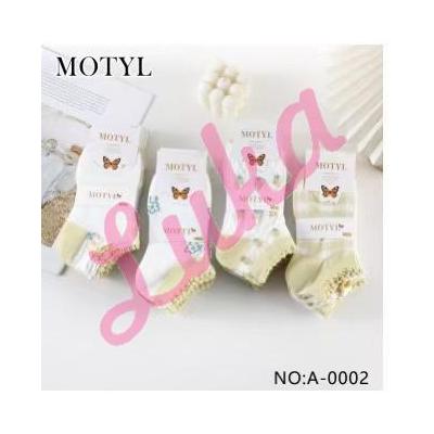 Stopki damskie Motyl A-0002