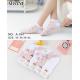 Women's low cut socks Motyl A-039
